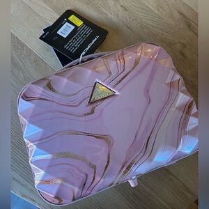 Pink and Gold Makeup Bag